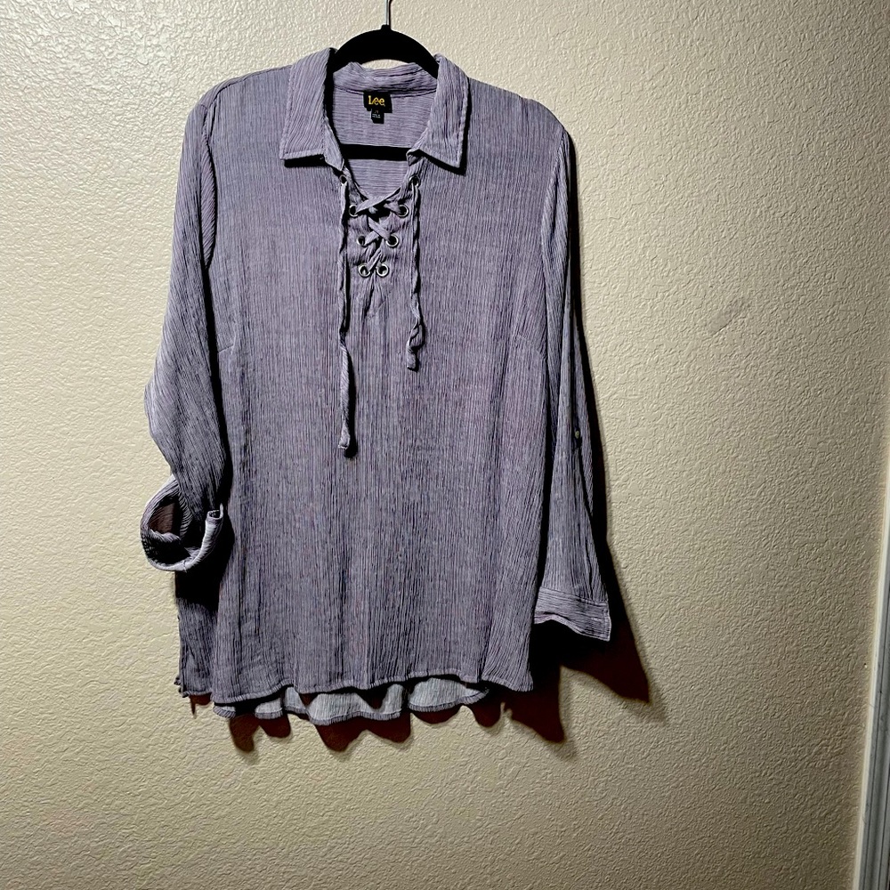2x LEE long/quarter sleeve blouse